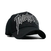Gorra Thirtyone Hats 31 Vamp negra vista de tres cuartos